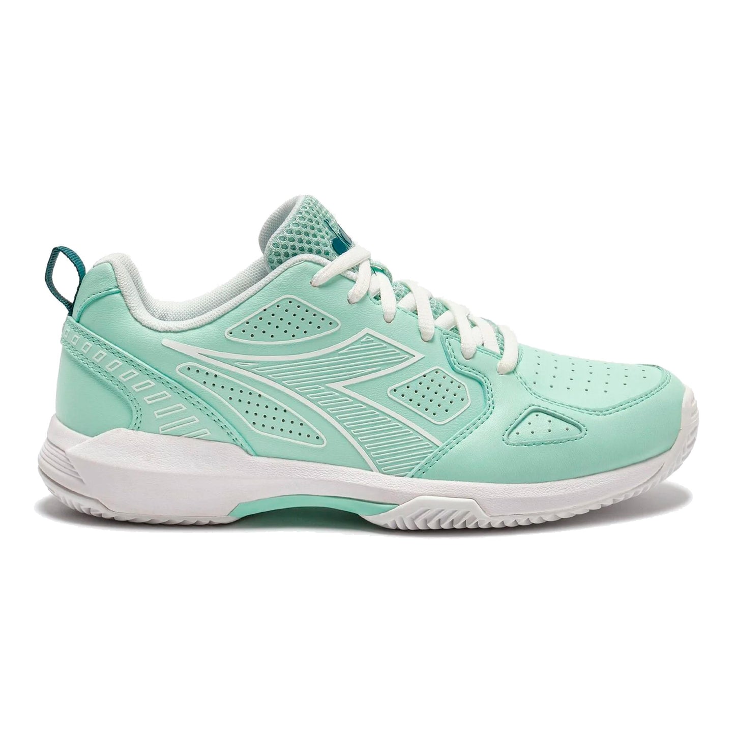 Diadora S. Challenge 7  Zapatilla tierra batida Mujeres-verde, blanco
