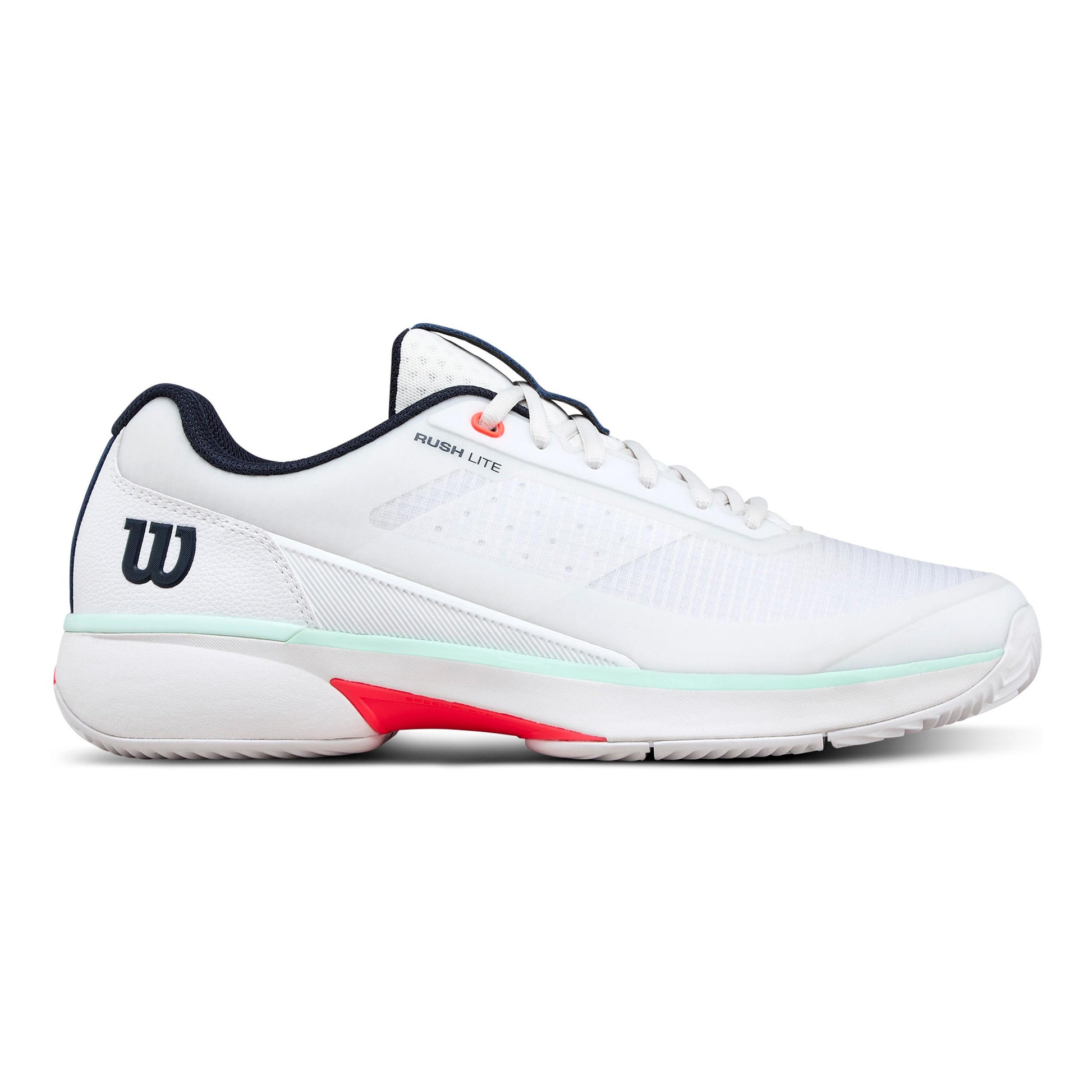 Wilson Rush Lite 5 Zapatilla tierra batida Hombres-blanco, turquesa