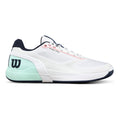 Rush Pro 5 Zapatilla tierra batida Hombres-blanco, turquesa