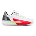 Rush Tour 5 Zapatilla tierra batida Hombres-blanco, negro
