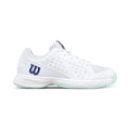 Rush Pro Jr Zapatilla todas las superficies Niños-blanco, turquesa