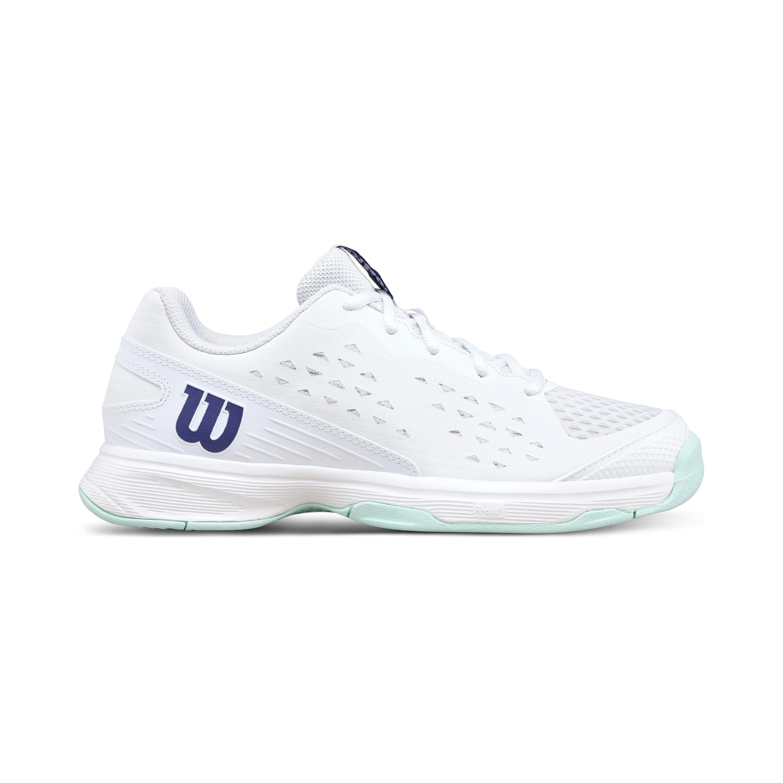 Wilson Rush Pro Jr Zapatilla todas las superficies Niños-blanco, turquesa
