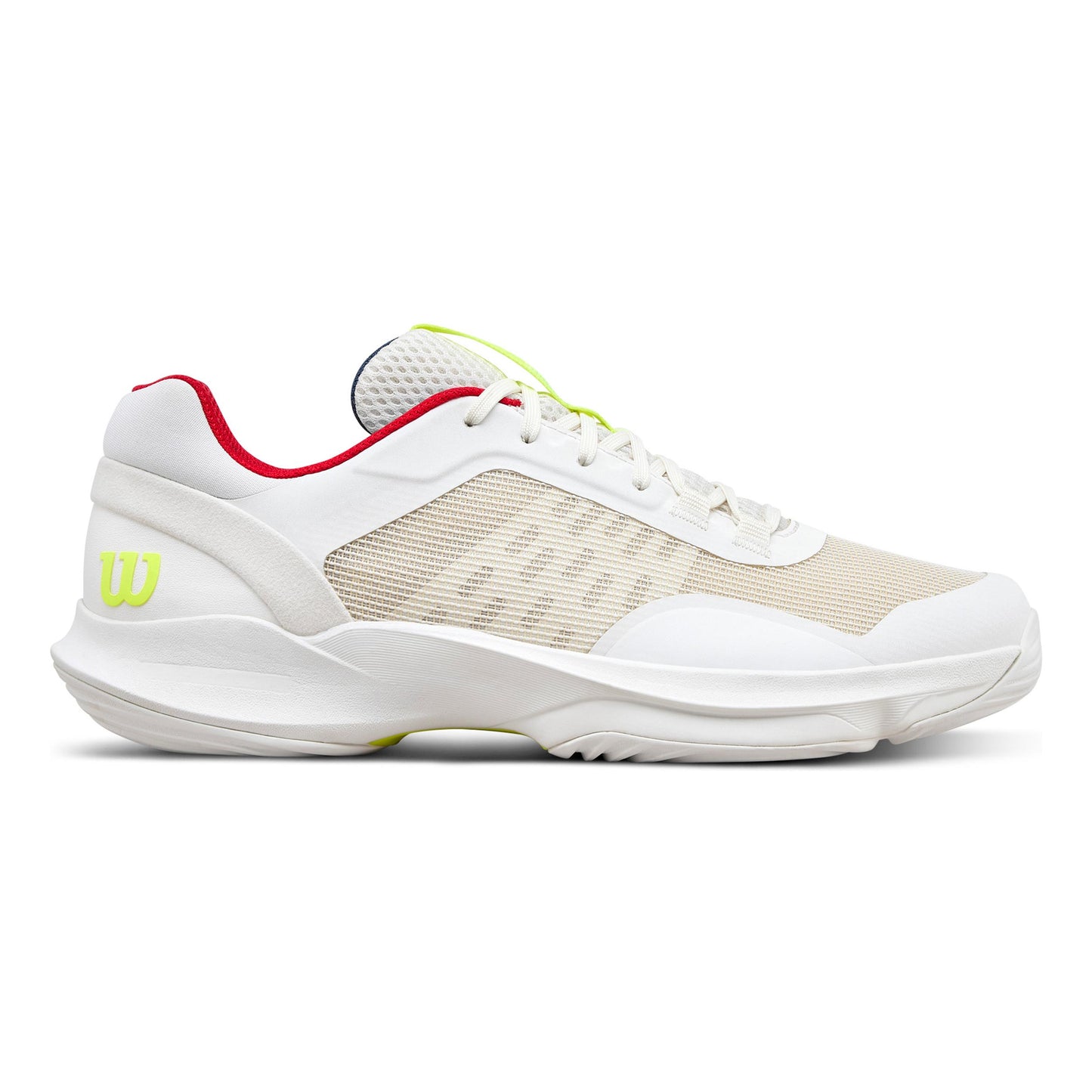Wilson Hurakn Pro V2 Zapatilla de pádel Hombres - blanco, amarillo neón
