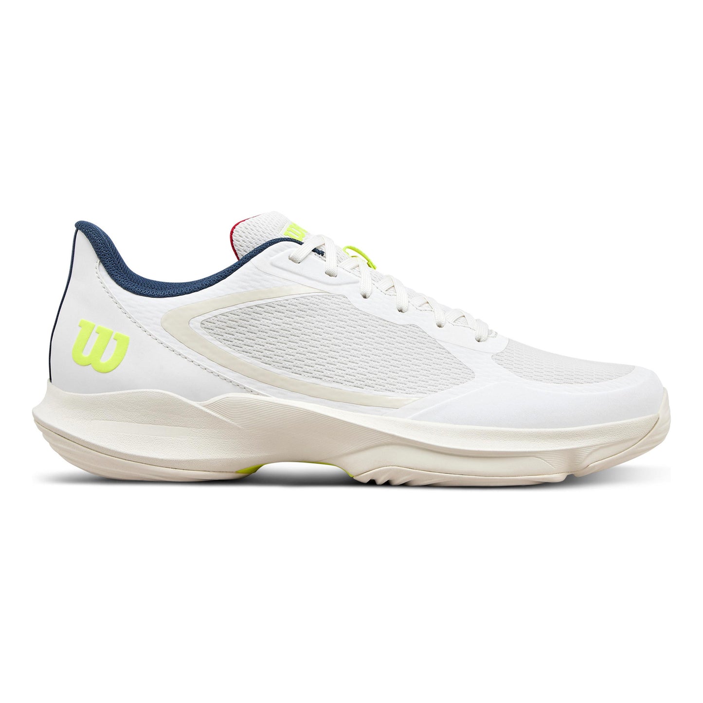 Wilson Hurakn Lite Zapatilla de pádel Hombres - blanco, amarillo neón