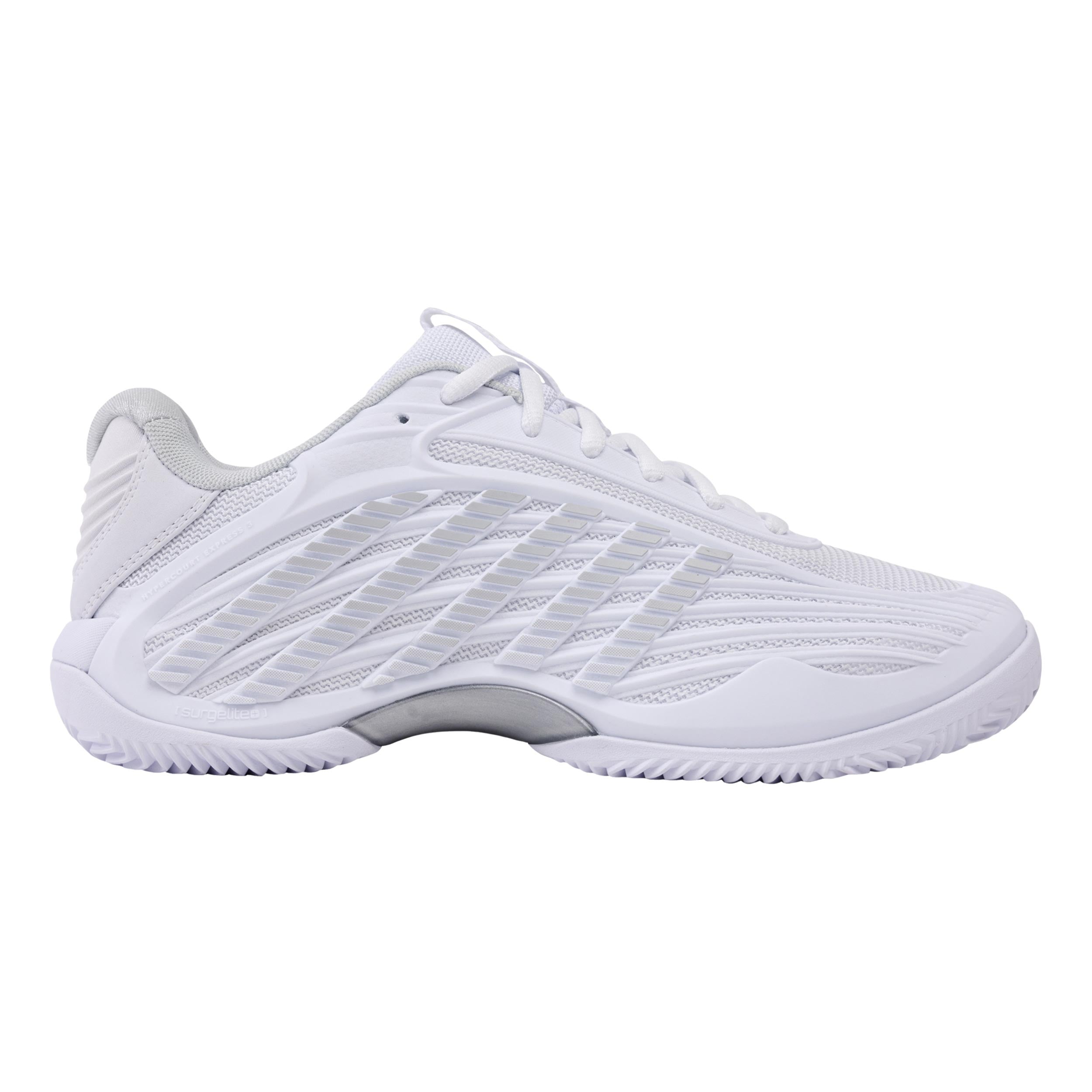 K-Swiss Hypercourt Express 3 Zapatilla tierra batida Mujeres - blanco, azul claro