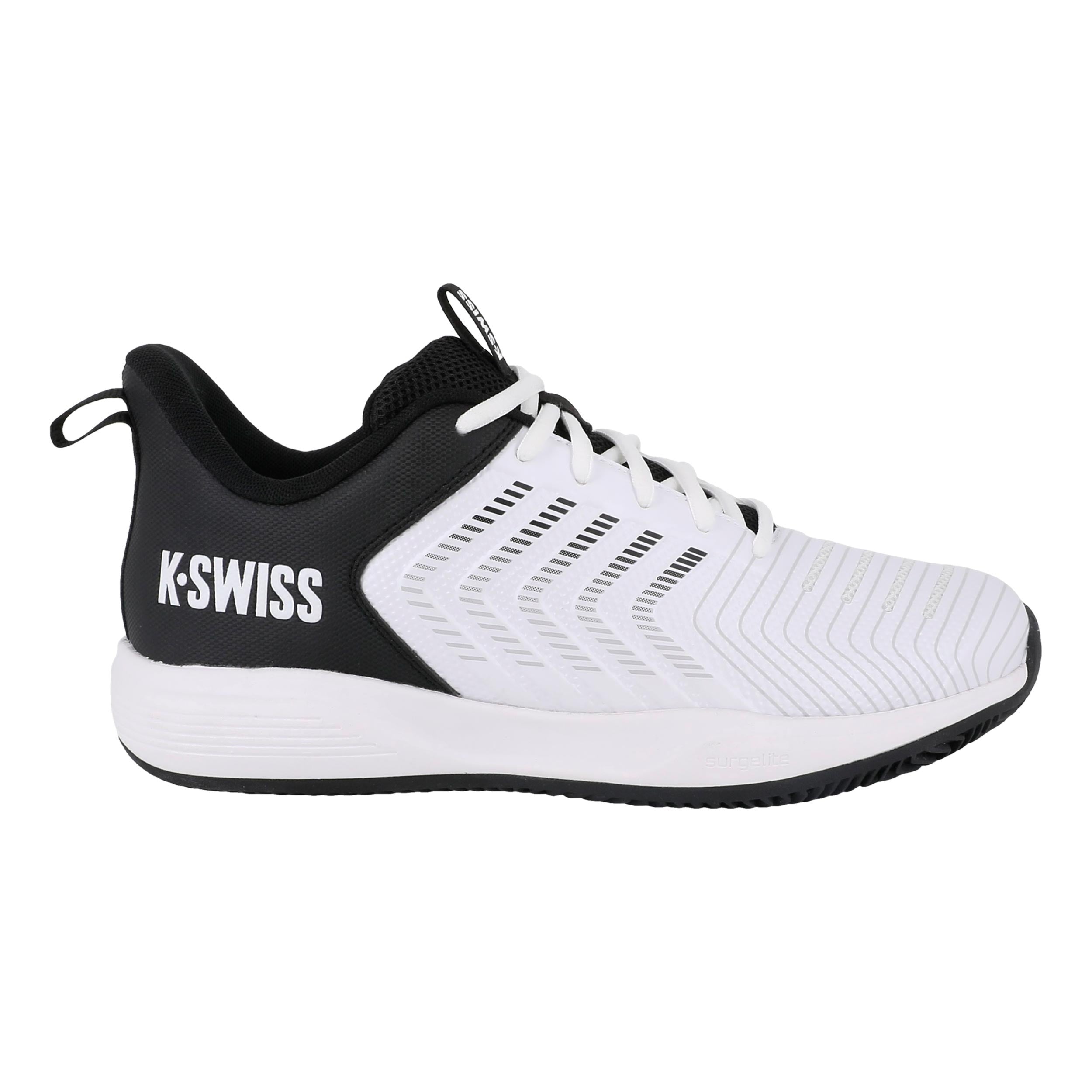 K-Swiss ULTRASHOT LIGHT Clay Zapatilla tierra batida Hombres-blanco, negro