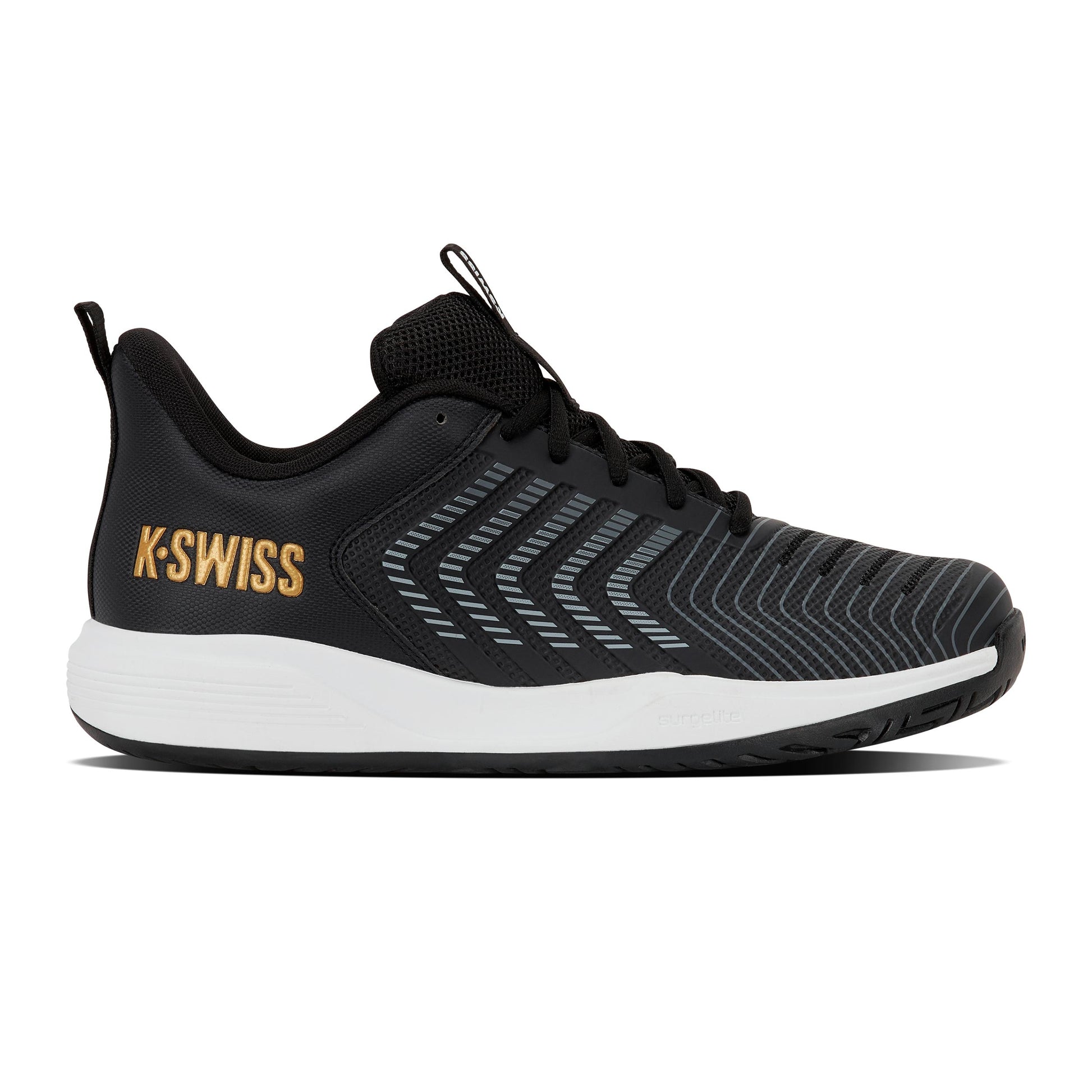 K-Swiss Ultrashot Light Zapatilla todas las superficies Hombres - negro, dorado