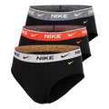 Essential Cotton Stretch Brief Calzoncillos tipo bóxer - Pack de 3 Hombres-negro, rojo
