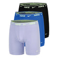 Essential Cotton Stretch Calzoncillos tipo bóxer Pack de 3 Hombres - lila, azul