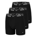 Essential Cotton Stretch Calzoncillos tipo bóxer Pack de 3 Hombres - negro, negro