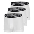 Essential Cotton Stretch Trunk Calzoncillos tipo bóxer - Pack de 3 Hombres-blanco, blanco