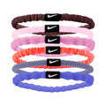Flex Hair Tie Cinta para el pelo Pack de 6 Unisex - rosa, blanco