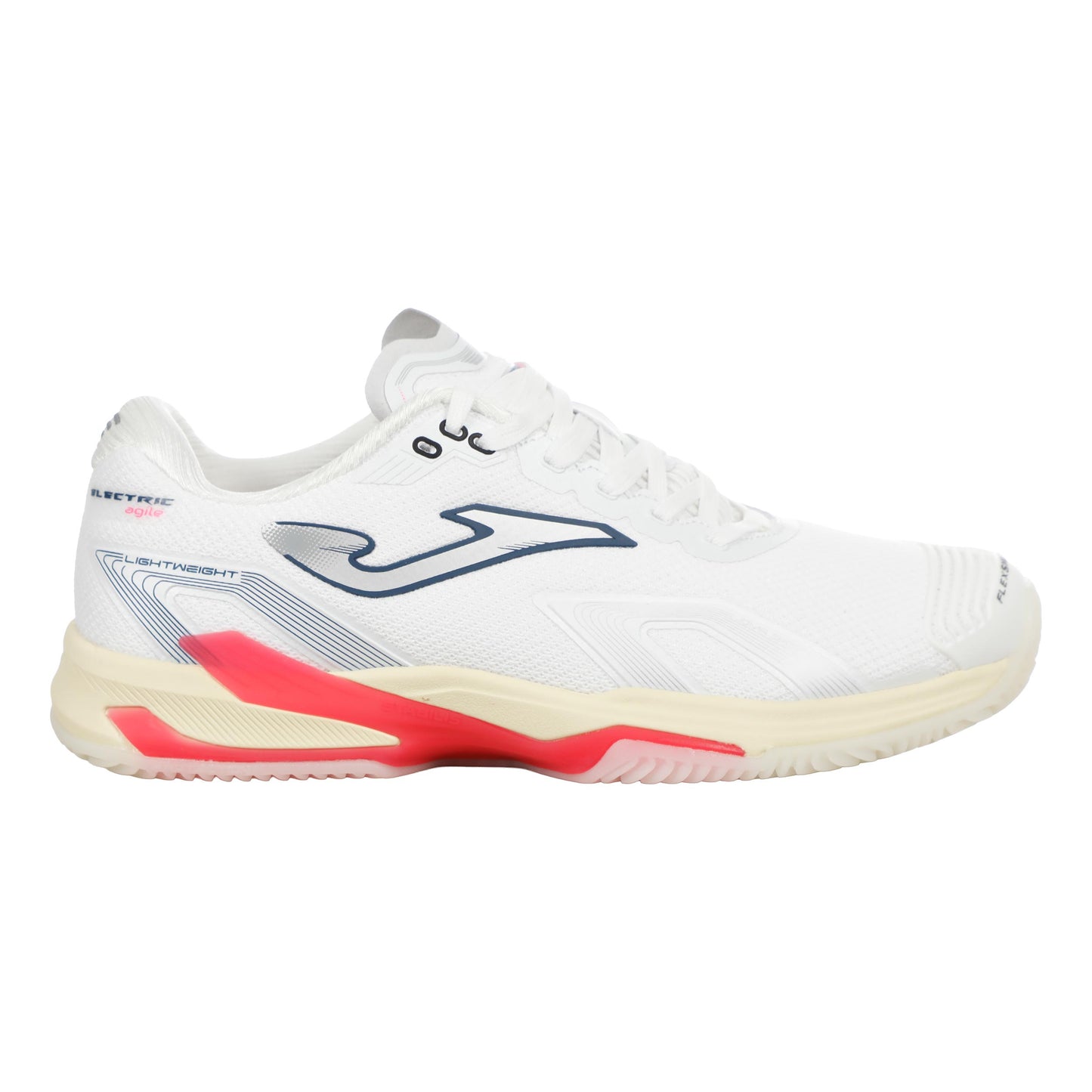 Joma Electric Zapatilla tierra batida Mujeres - blanco