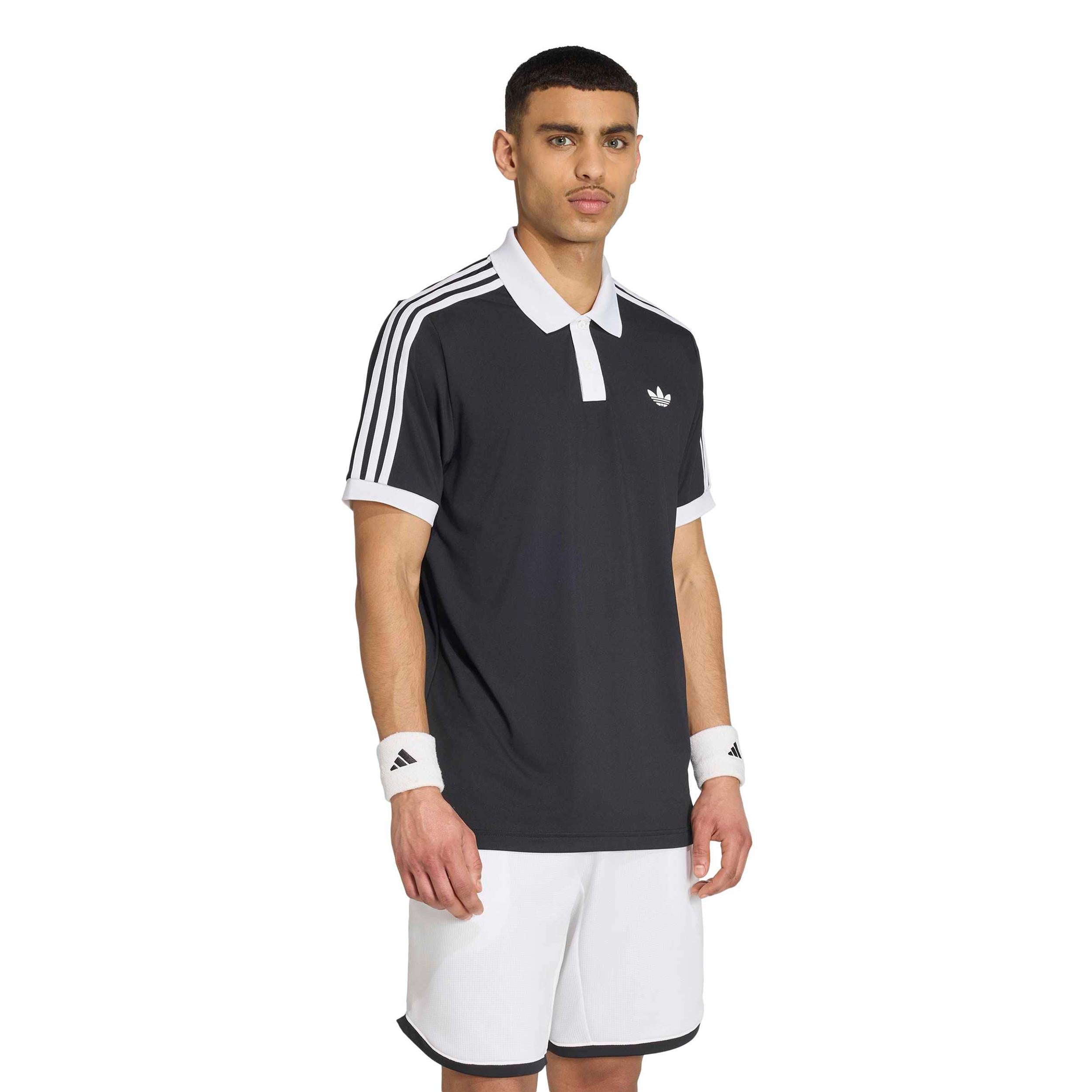 adidas Classics Polo Hombres - negro, blanco