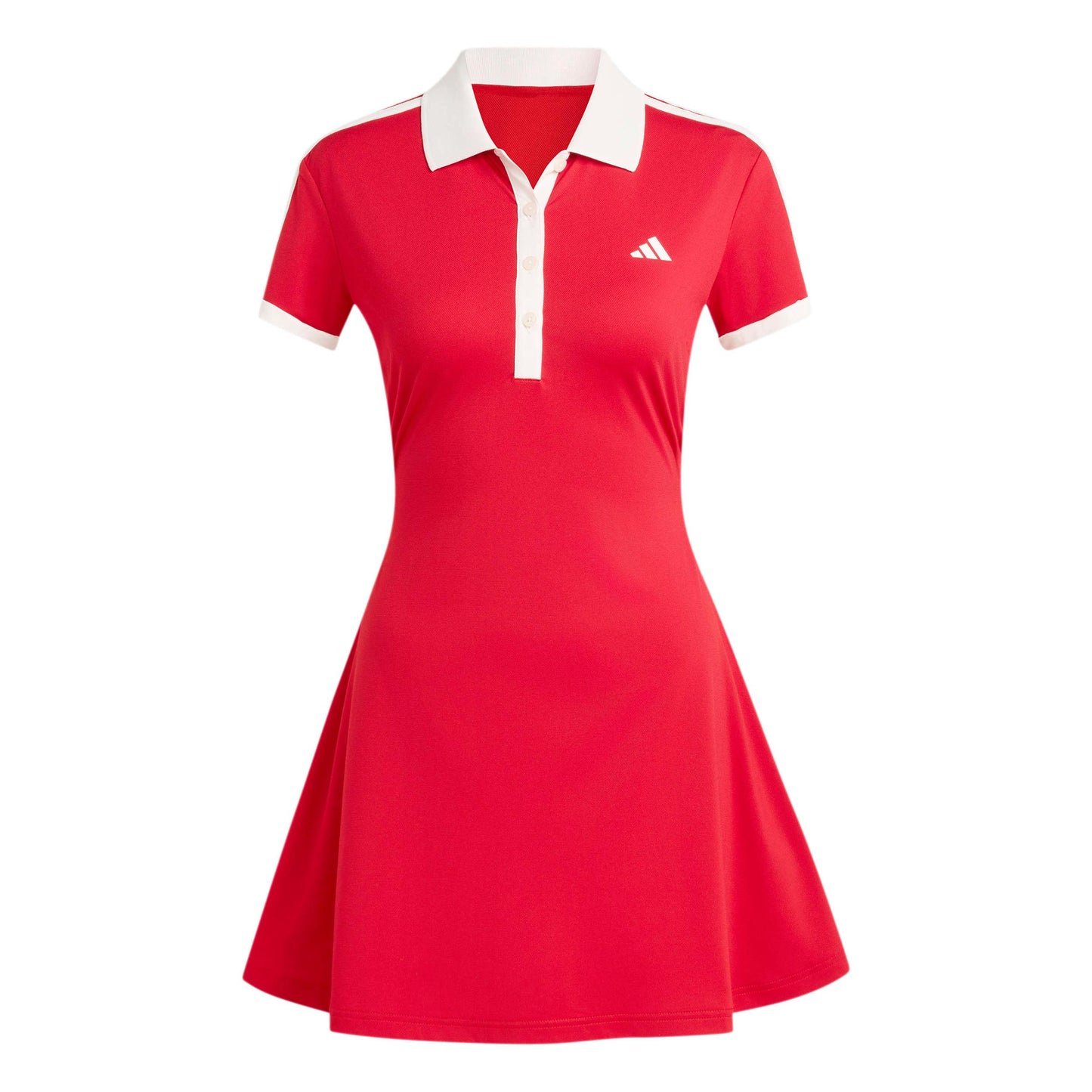 adidas Classics Vestido Mujeres - rojo, beige