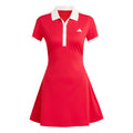 Classics Vestido Mujeres - rojo, beige