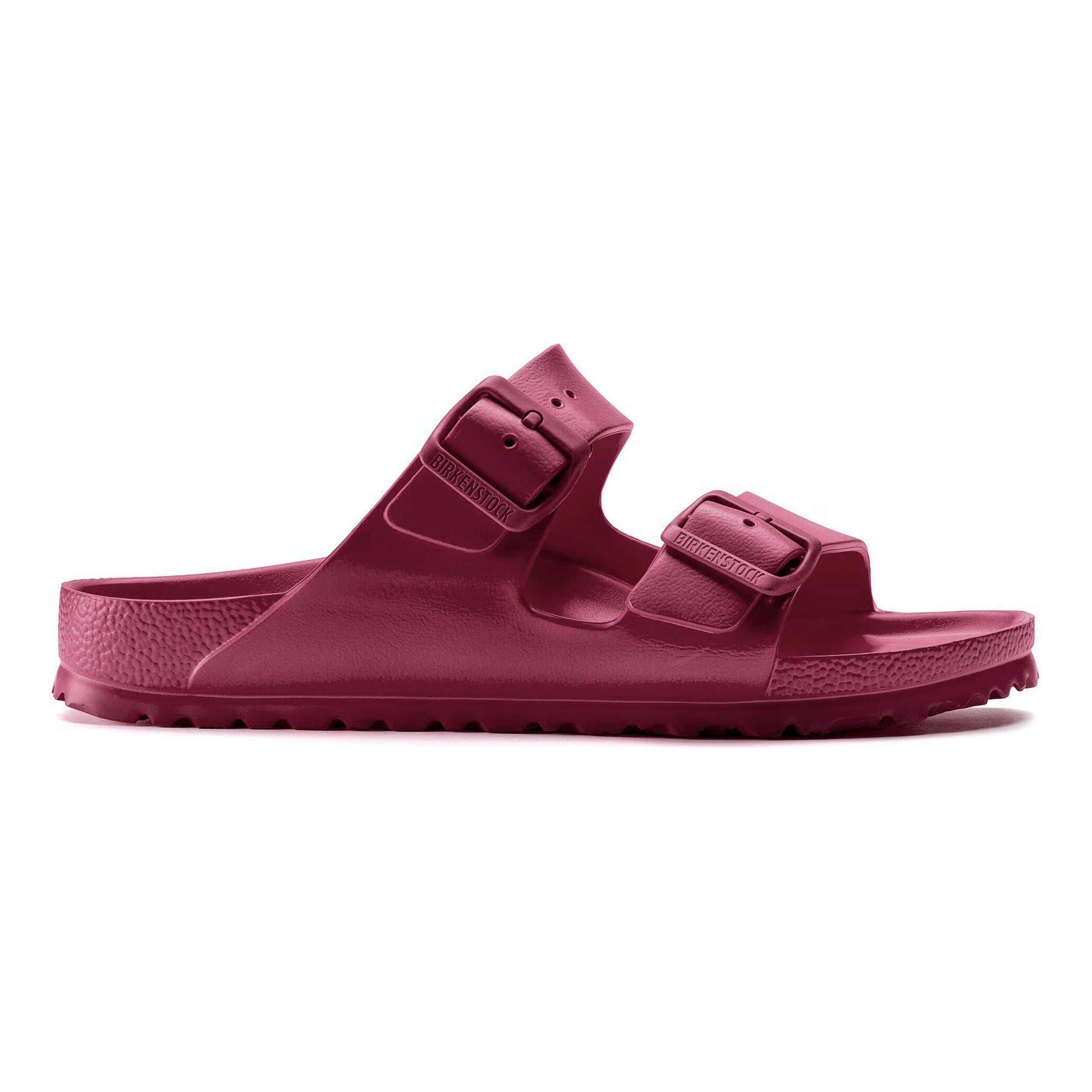 Birkenstock Arizona EVA Chanclas Mujeres - rojo vino