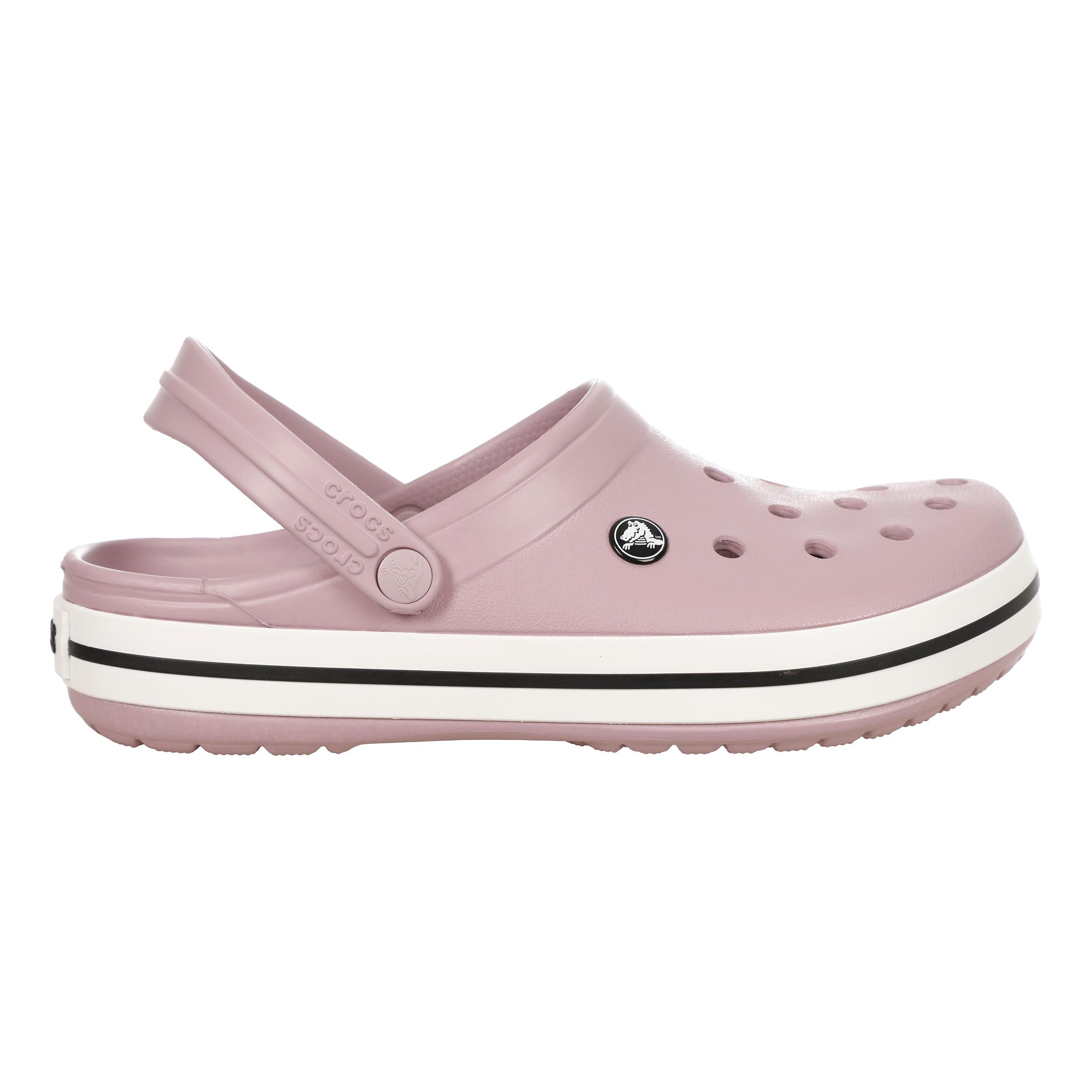 Crocs Crocband Clog Chanclas Unisex - morado, blanco