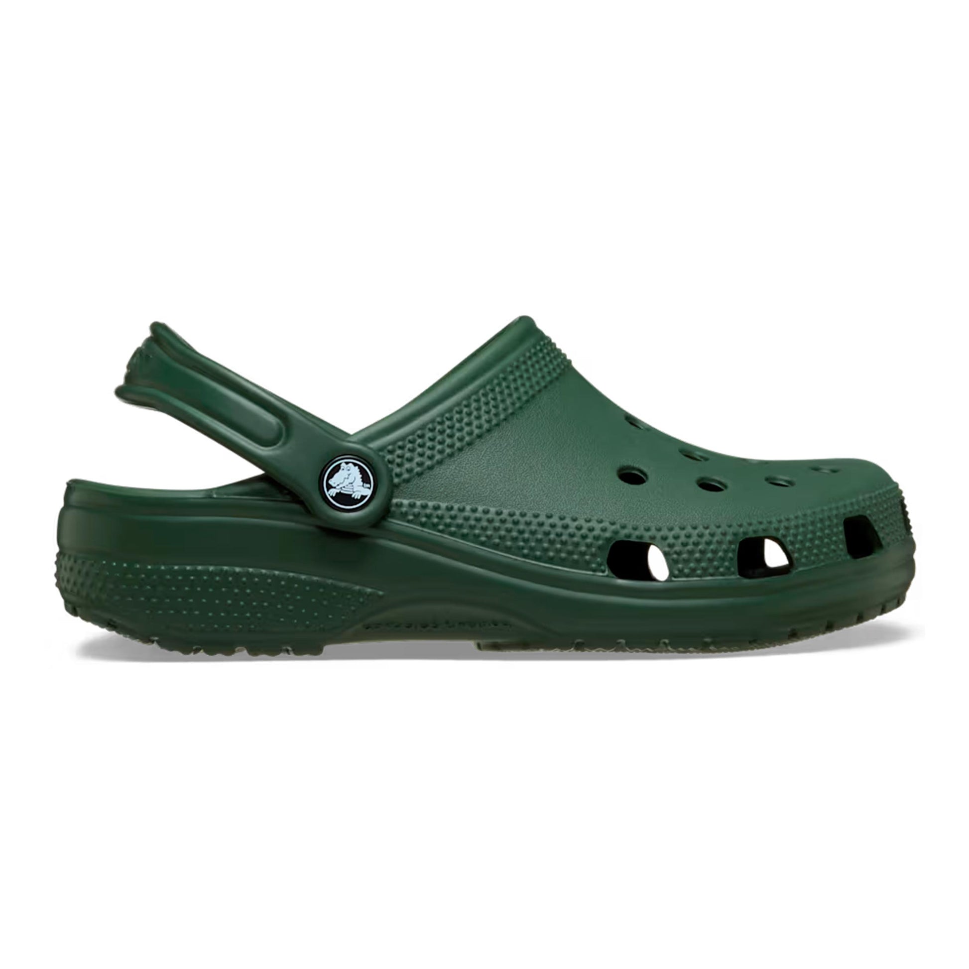 Crocs Classic Clog Chanclas Hombres - verde oscuro
