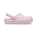 Crocband Clog Chanclas Niños - rosa, blanco