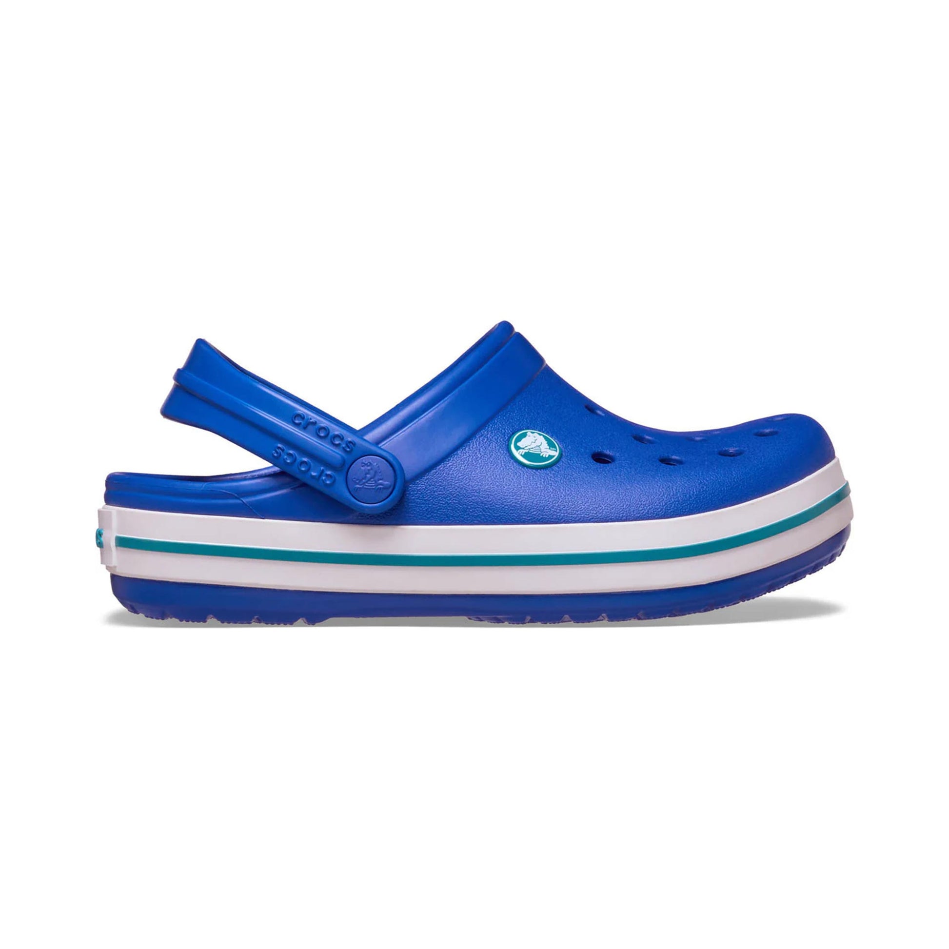 Crocs Crocband Clog Chanclas Niños - azul, blanco
