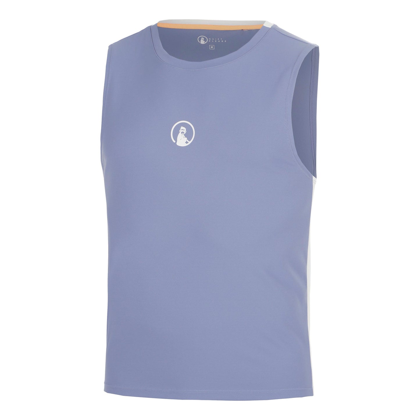 Quiet Please Glow Winner Tech Camiseta de tirantes Hombres - azul