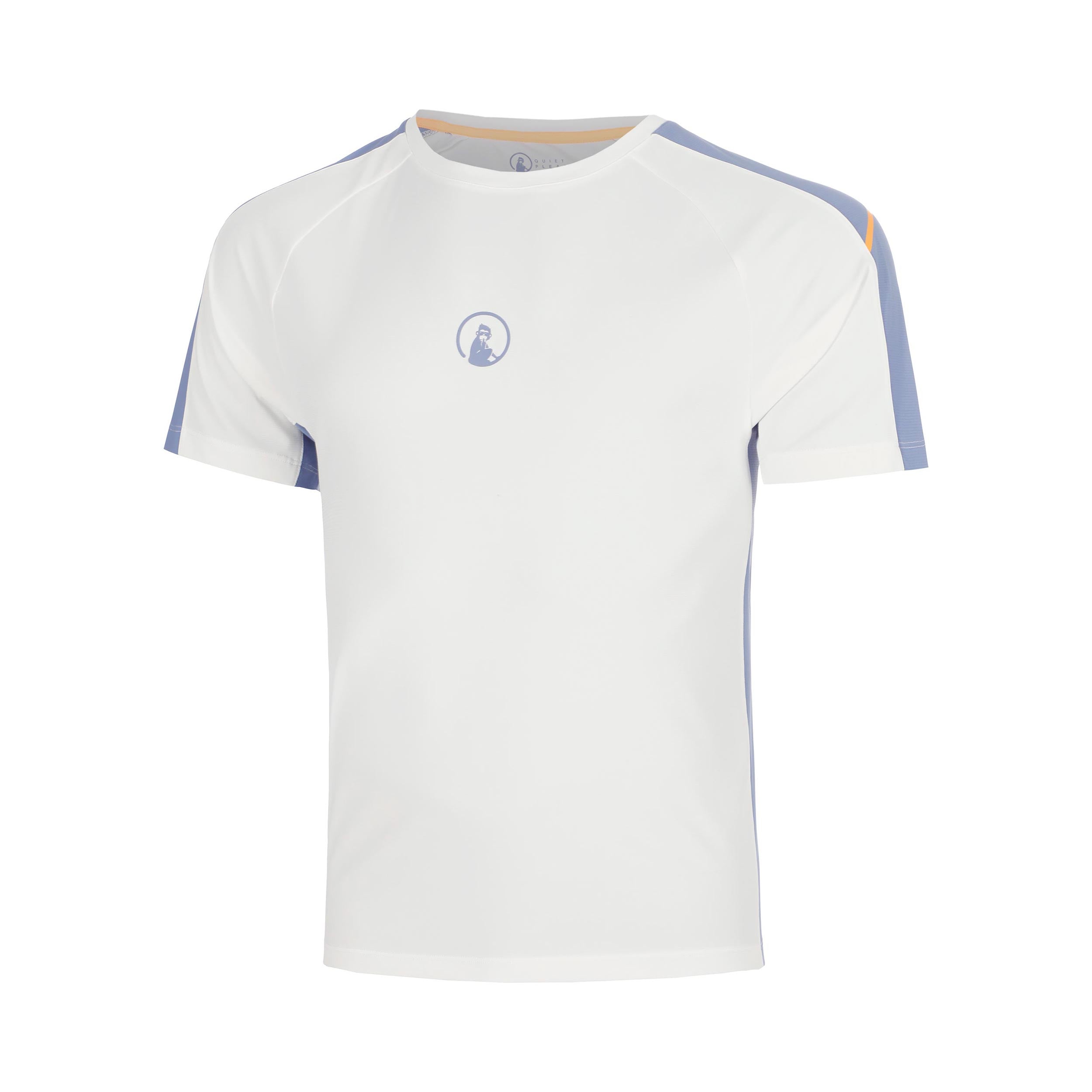 Quiet Please Glow Winner Tech Camiseta de manga corta Chicos - crema