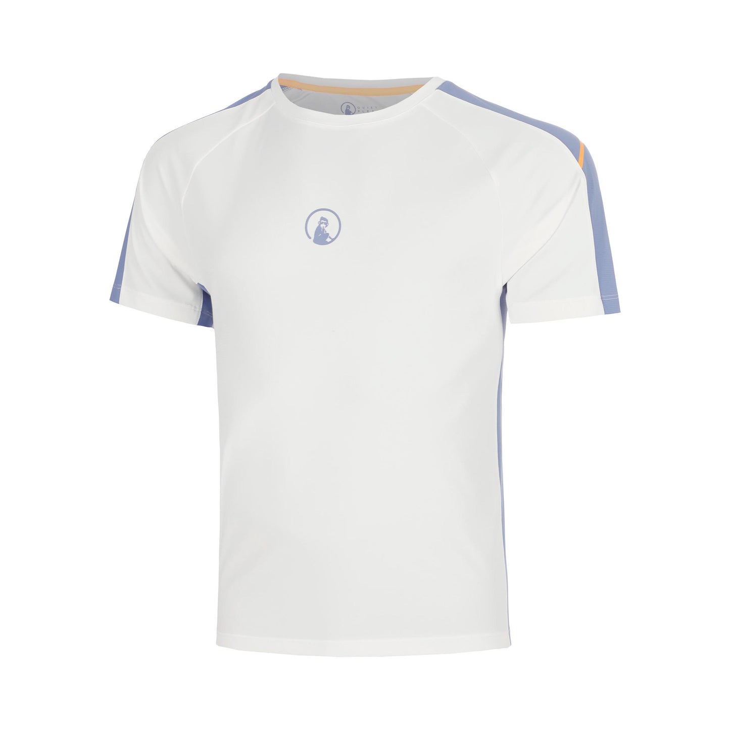 Quiet Please Glow Winner Tech Camiseta de manga corta Chicos - crema