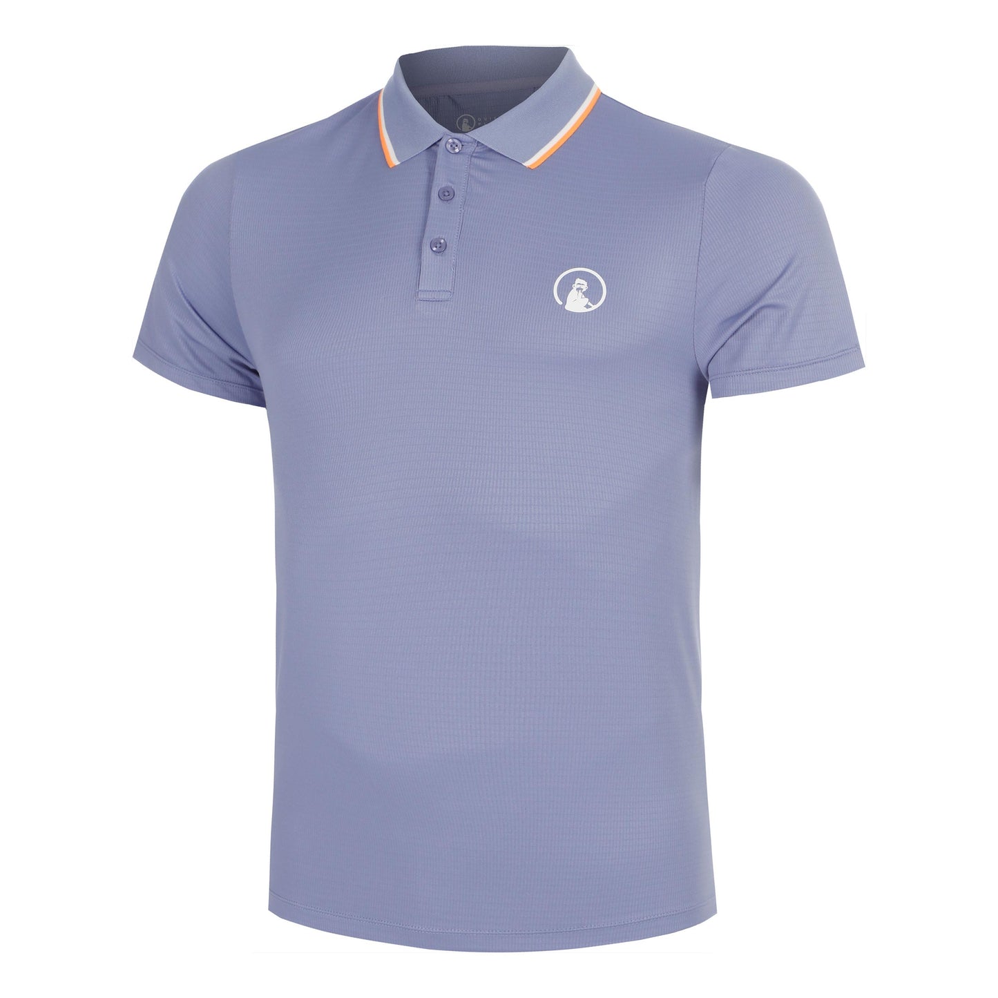 Quiet Please Glow Tournament Tipping Polo Polo Hombres - azul