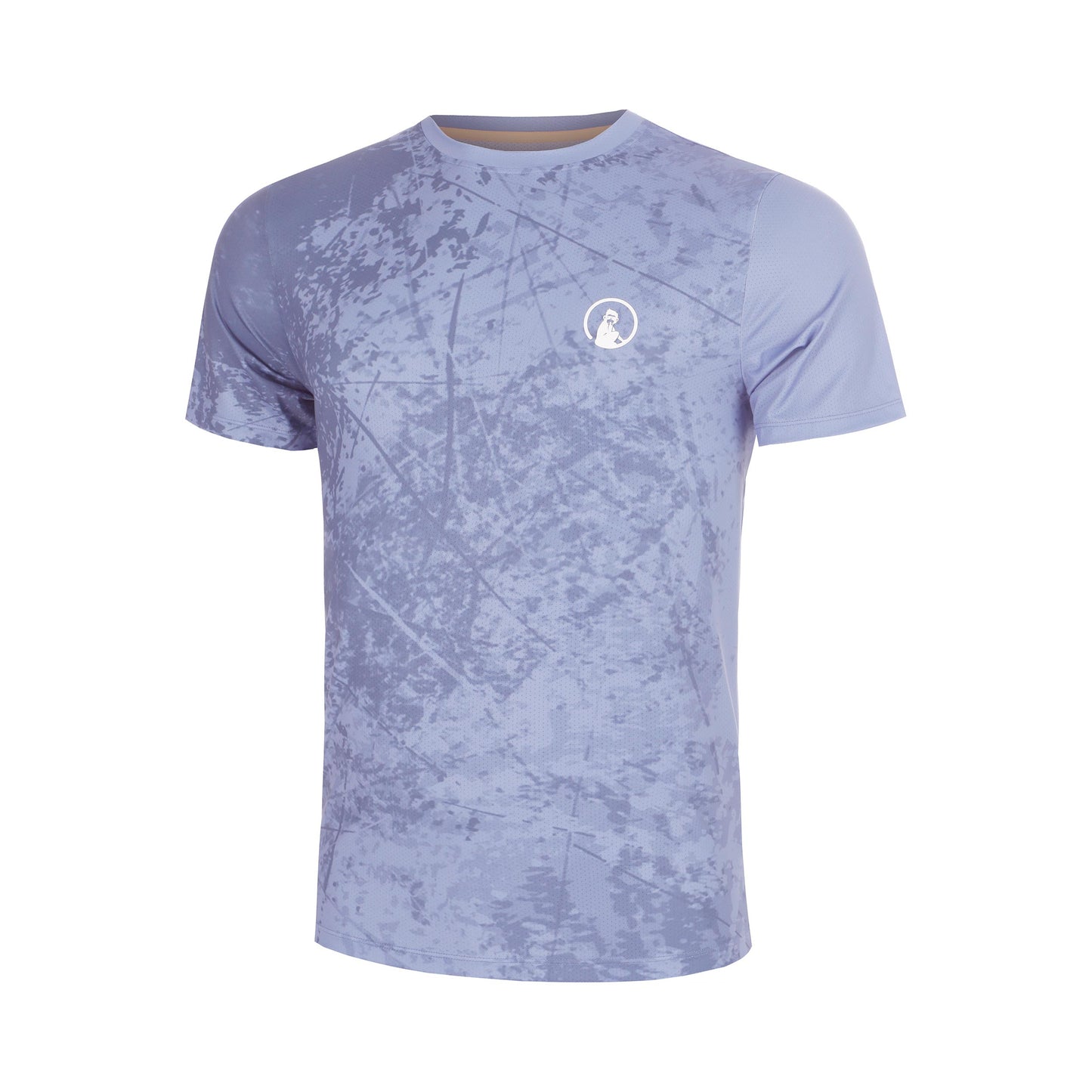 Quiet Please Glow Receiver Scrubbled Camiseta de manga corta Chicos - azul