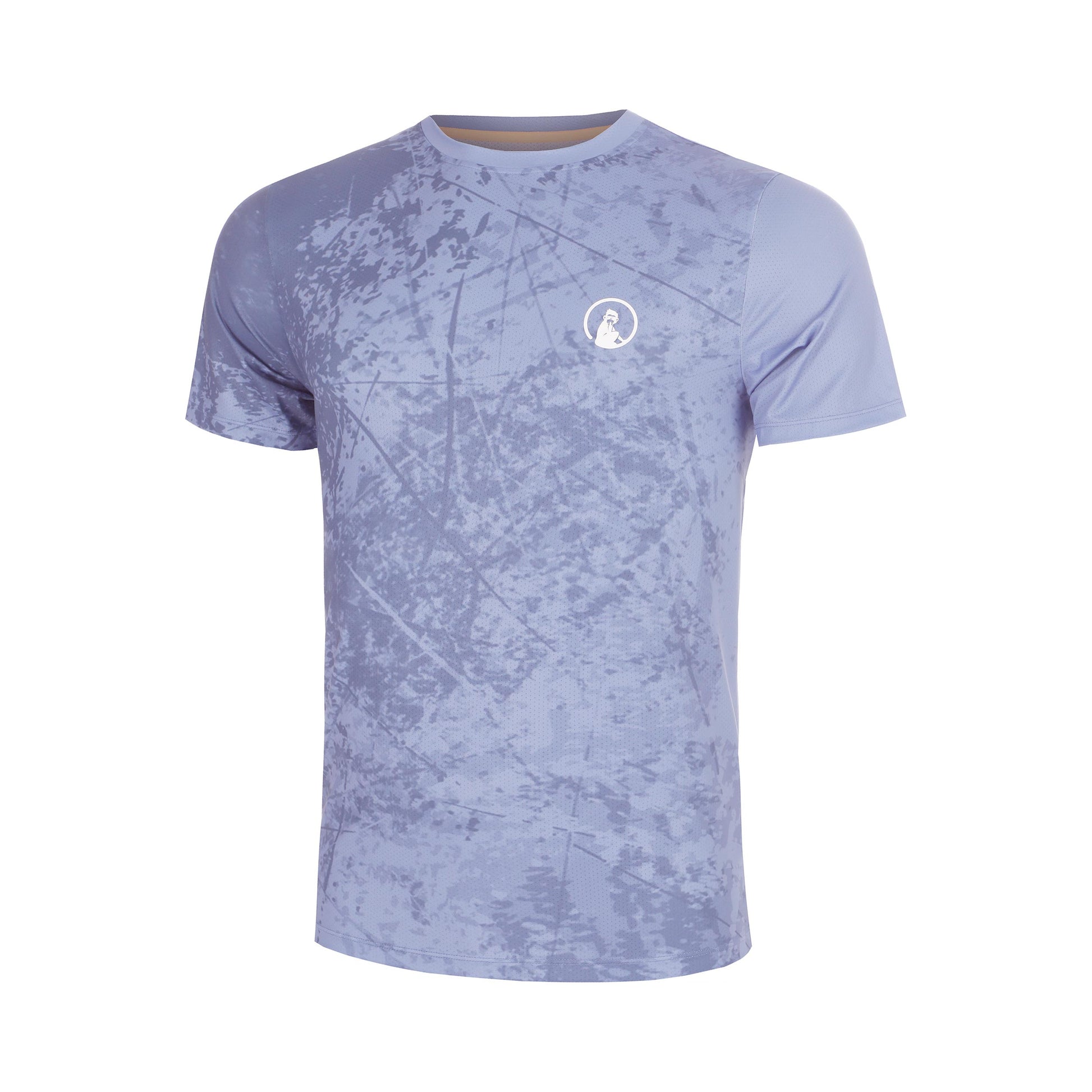 Quiet Please Glow Receiver Scrubbled Camiseta de manga corta Chicos - azul