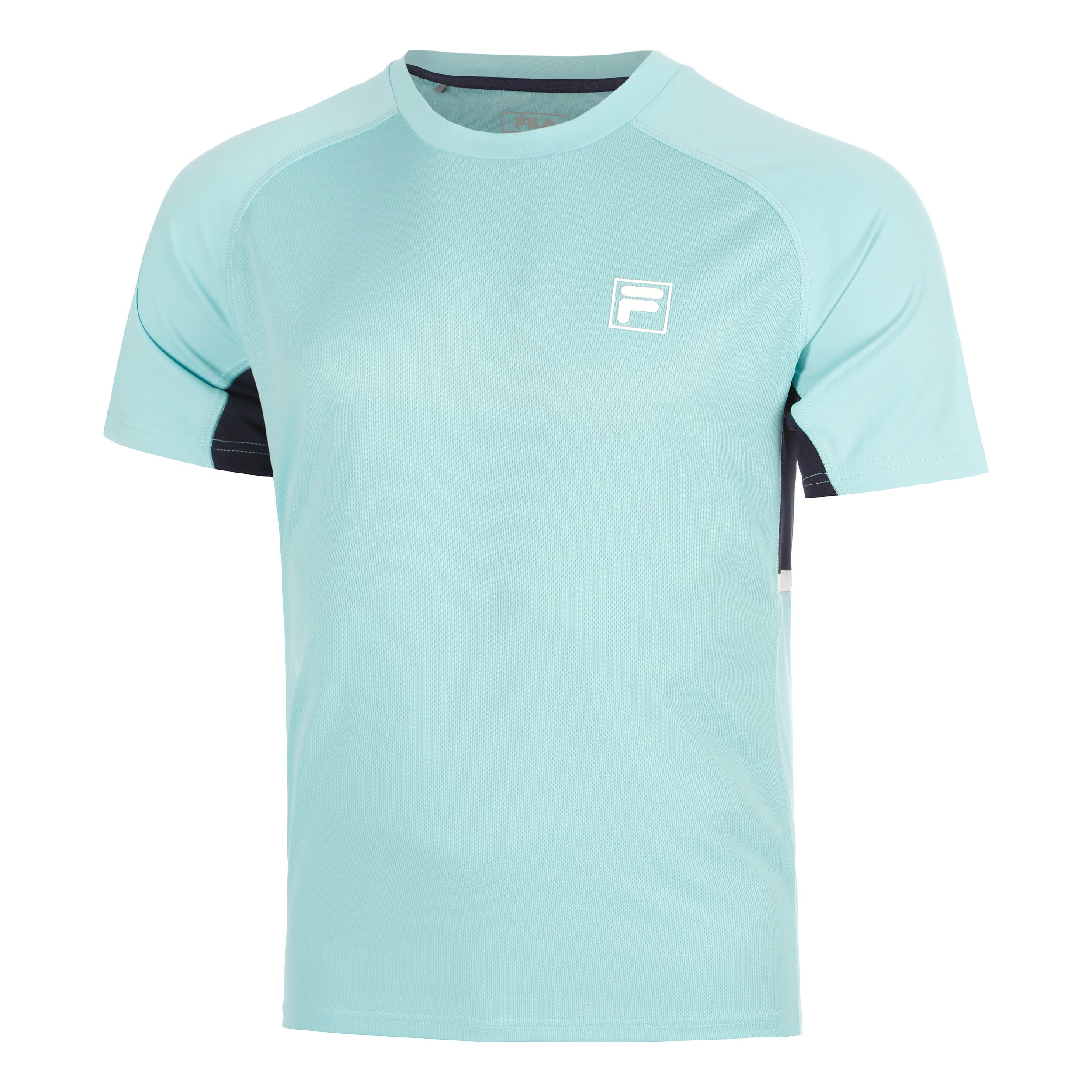 Fila Thilo Camiseta de manga corta Hombres - menta, azul oscuro