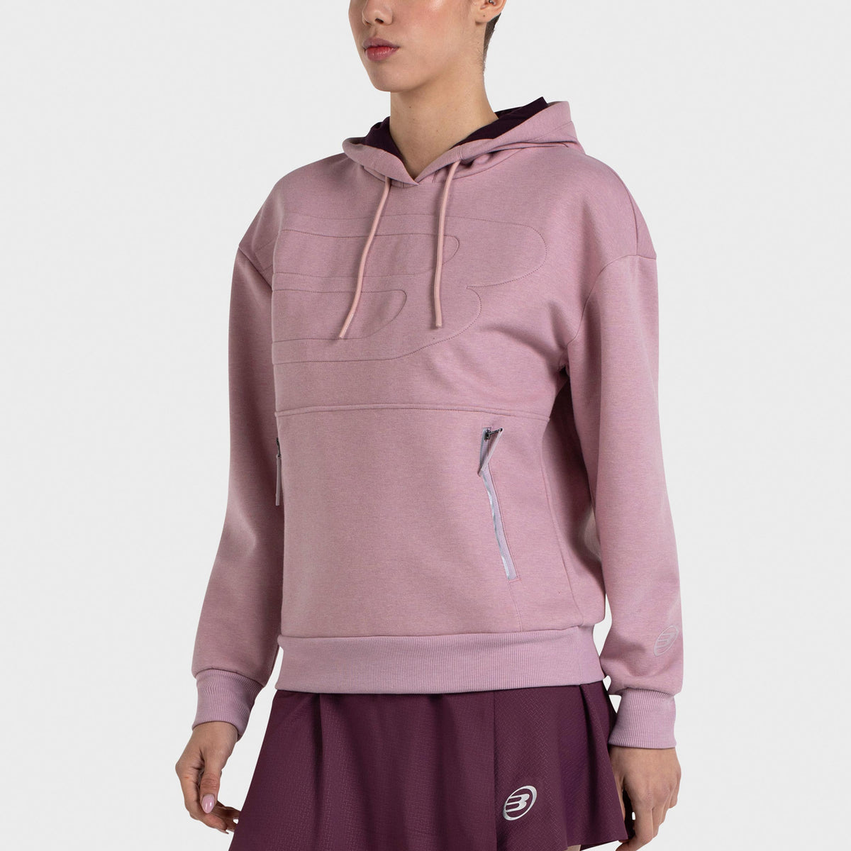 Bullpadel Eolia Sudadera con capucha Mujeres - rosa