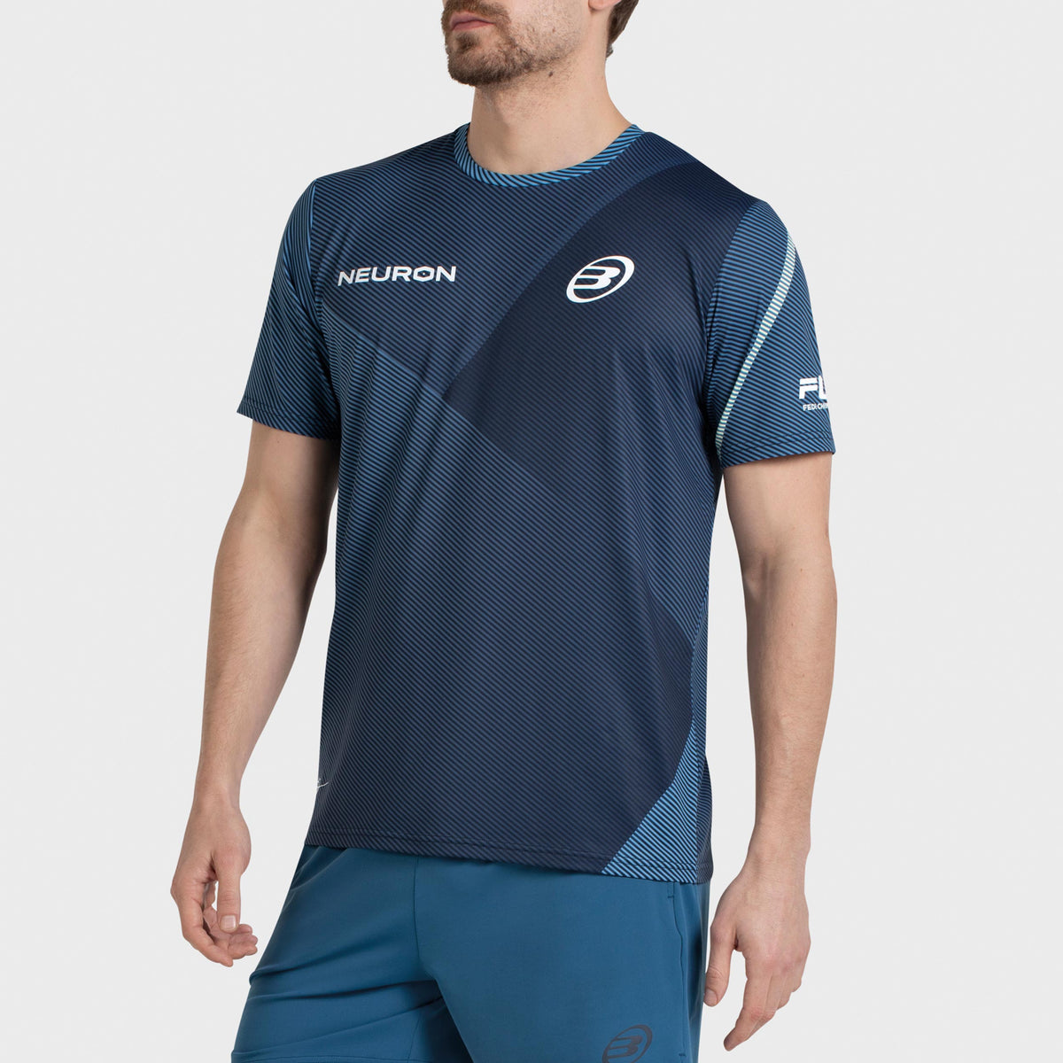 Bullpadel Chingotto 26 Camiseta de manga corta Hombres - azul