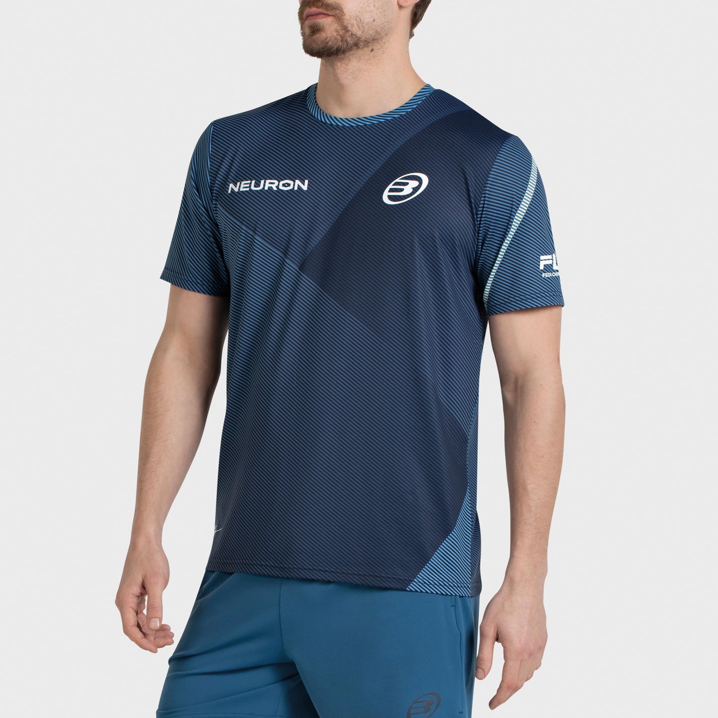 Bullpadel Chingotto 26 Camiseta de manga corta Hombres - azul