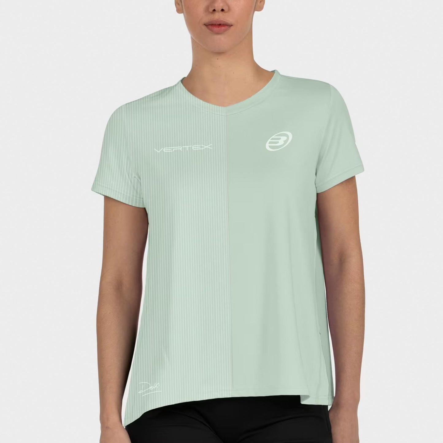 Bullpadel Delfi 26 Camiseta de manga corta Mujeres - verde
