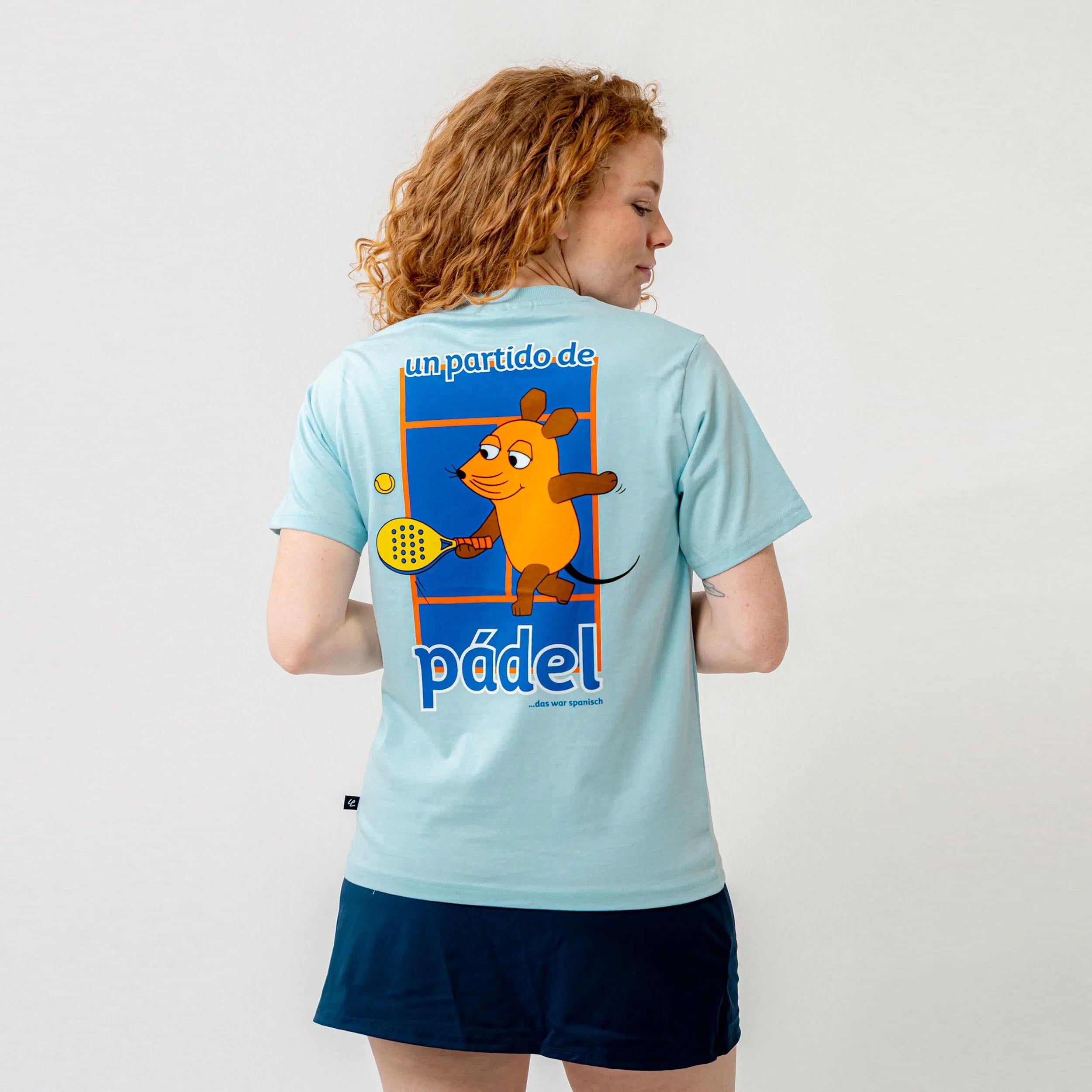 Lobster & Lemonade Maus Padel – '16 Park Camiseta de manga corta Unisex - azul claro