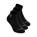 Ankle Calcetines de tenis Pack de 3 Unisex - negro