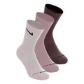 Crew Calcetines de tenis Pack de 3 Unisex - crema, rosa viejo