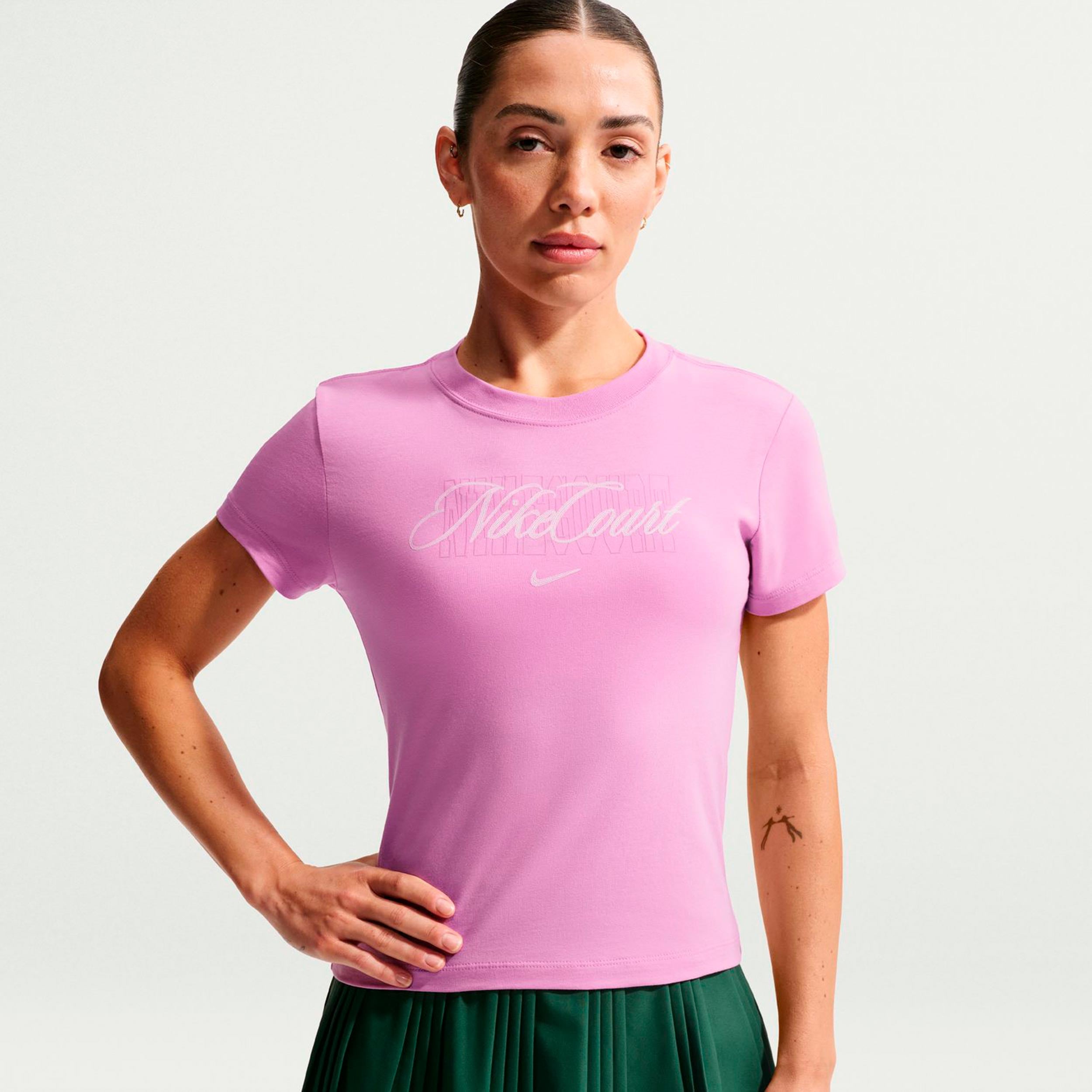 Nike Heritage Camiseta de manga corta Mujeres - violeta