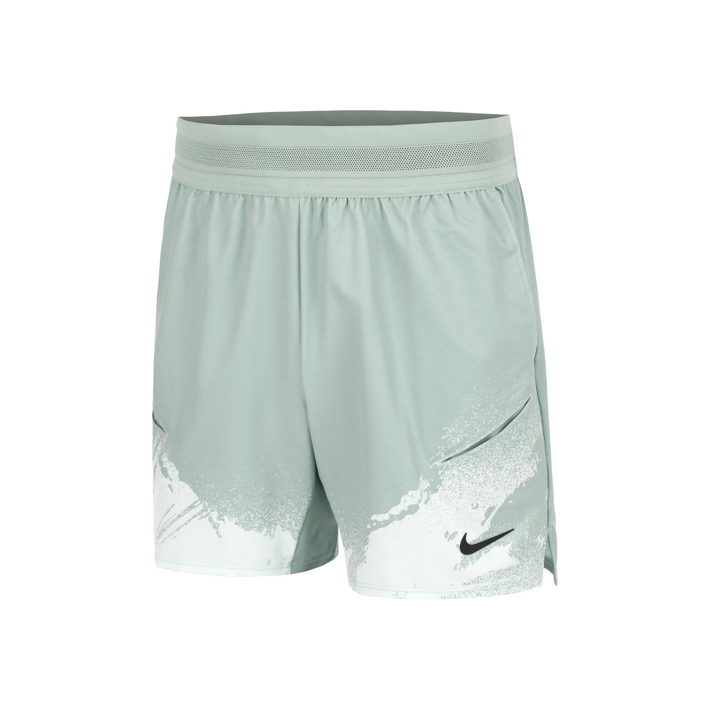 Nike Court Dri-Fit Slam Shorts Hombres - blanco rot, negro