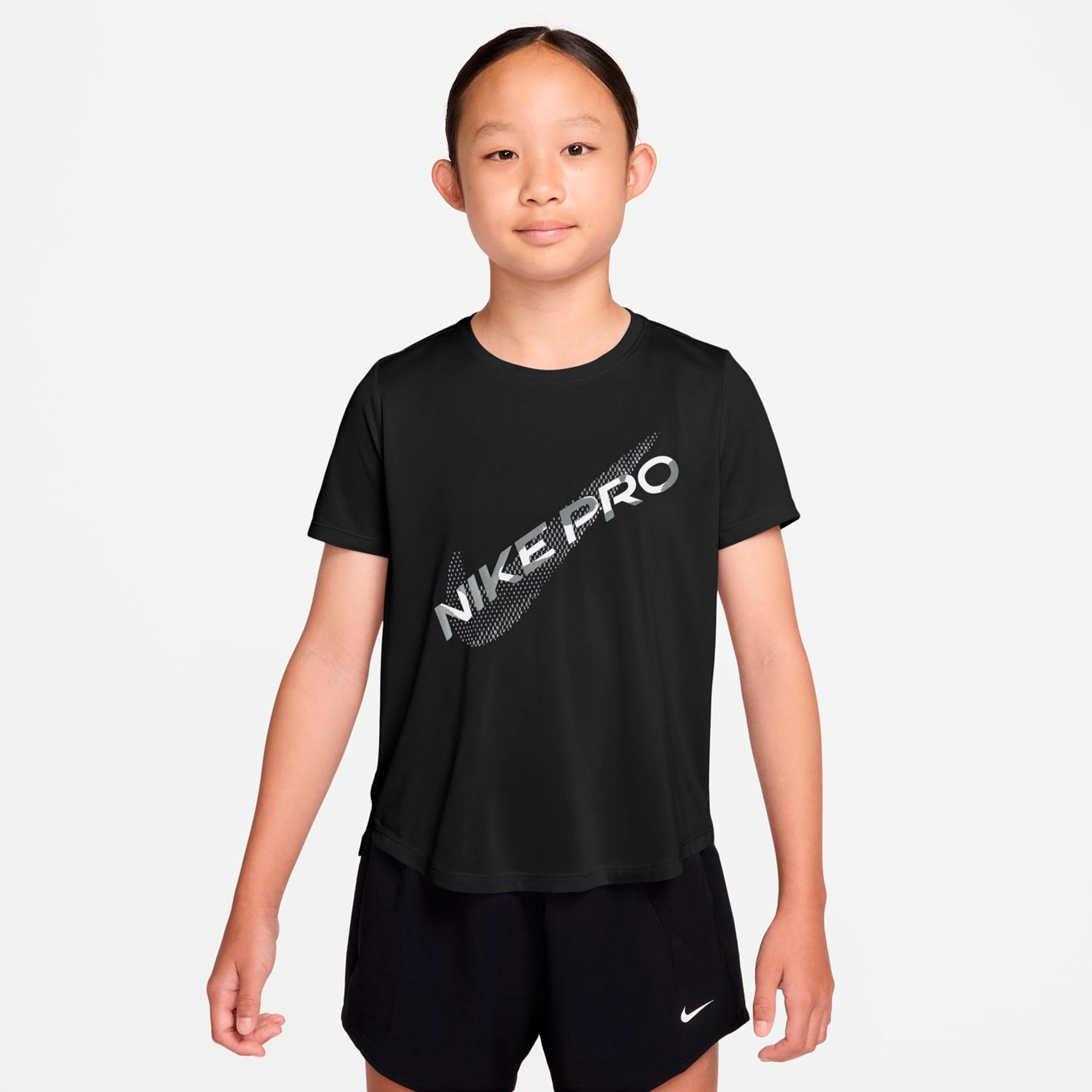 Nike Pro Dri-Fit Camiseta de manga corta Chicas - negro
