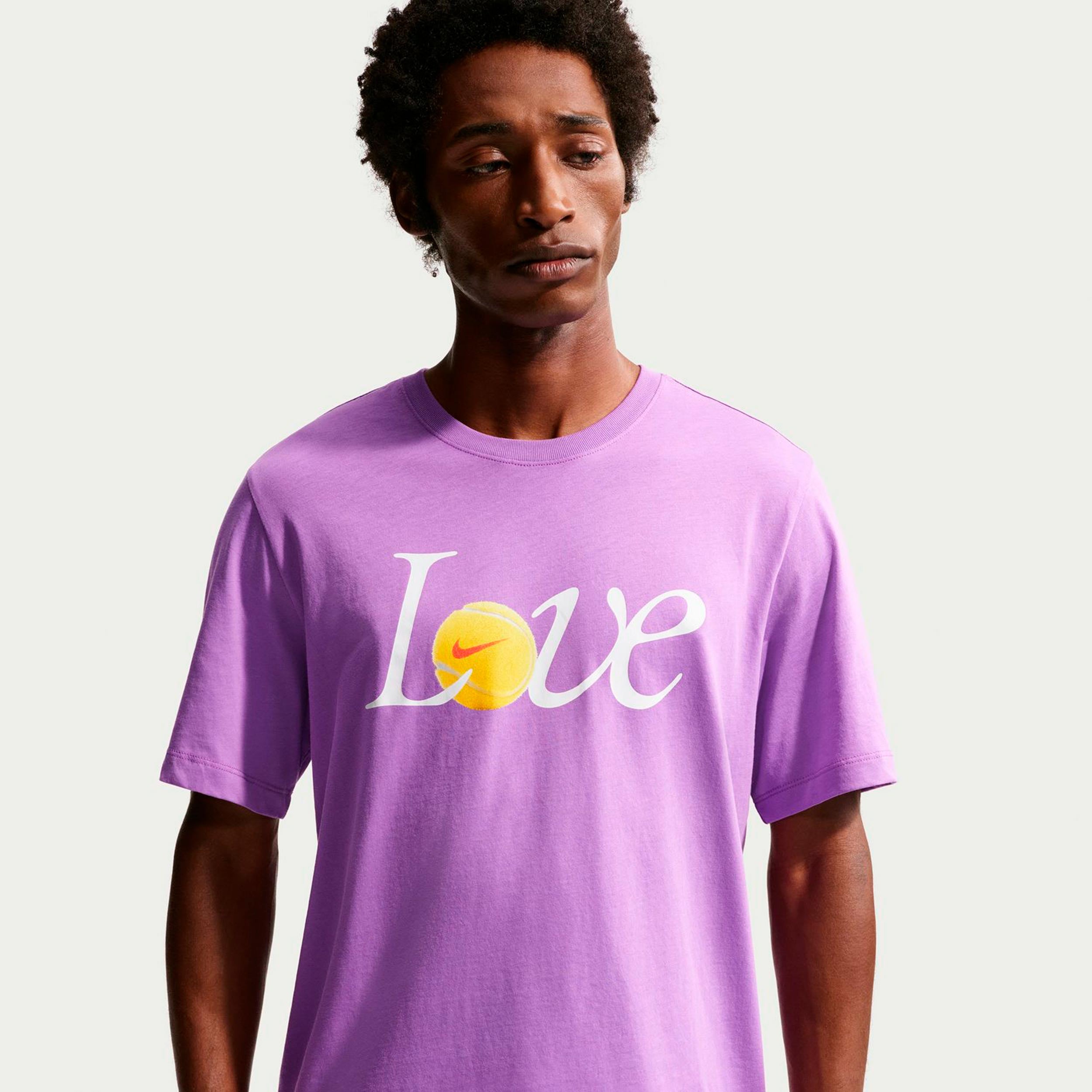 Nike Court Love Camiseta de manga corta Hombres - violeta