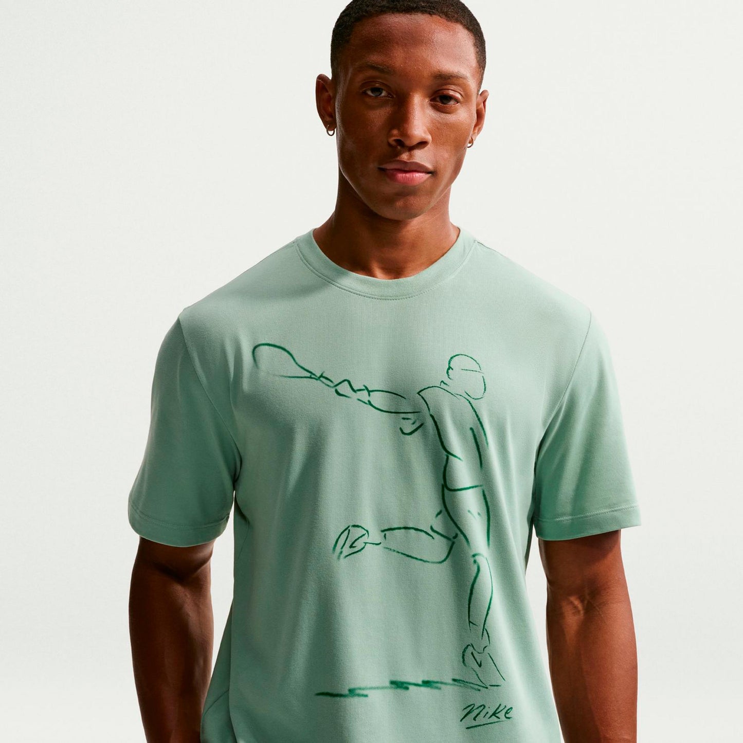 Nike Court Dri-Fit Camiseta de manga corta Hombres - blanco rot