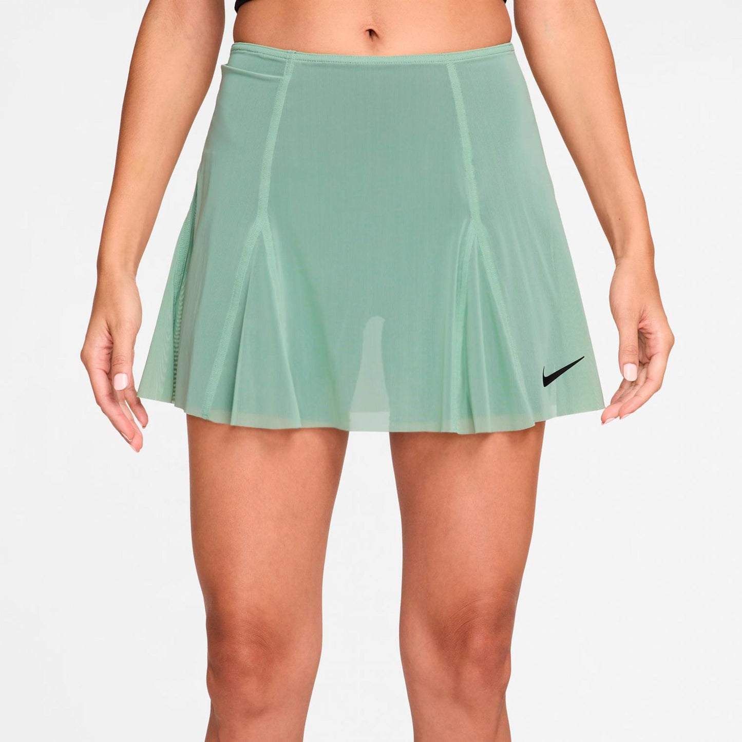 Nike Court Slam High Rise Falda Mujeres - salvia