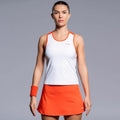 Team Camiseta de tirantes Mujeres - blanco, rojo