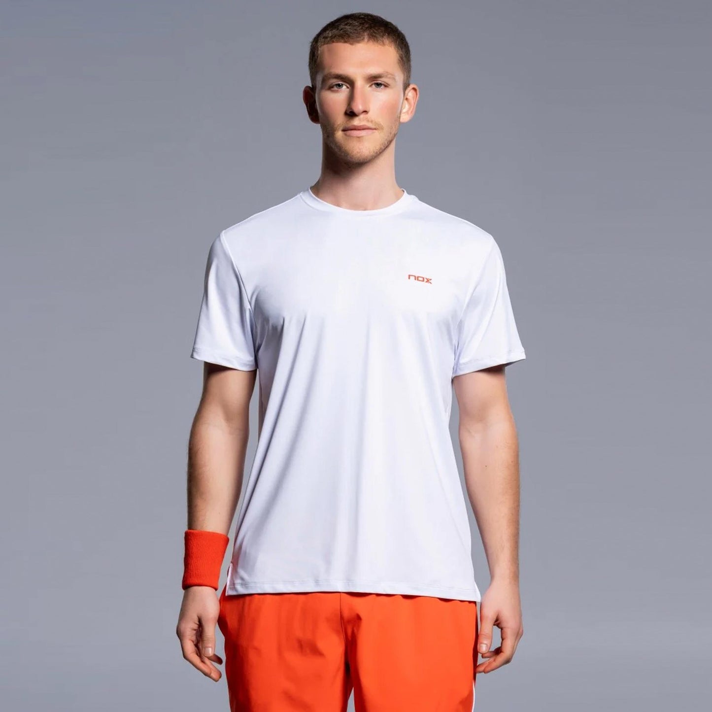 NOX Team Camiseta de manga corta Hombres - blanco