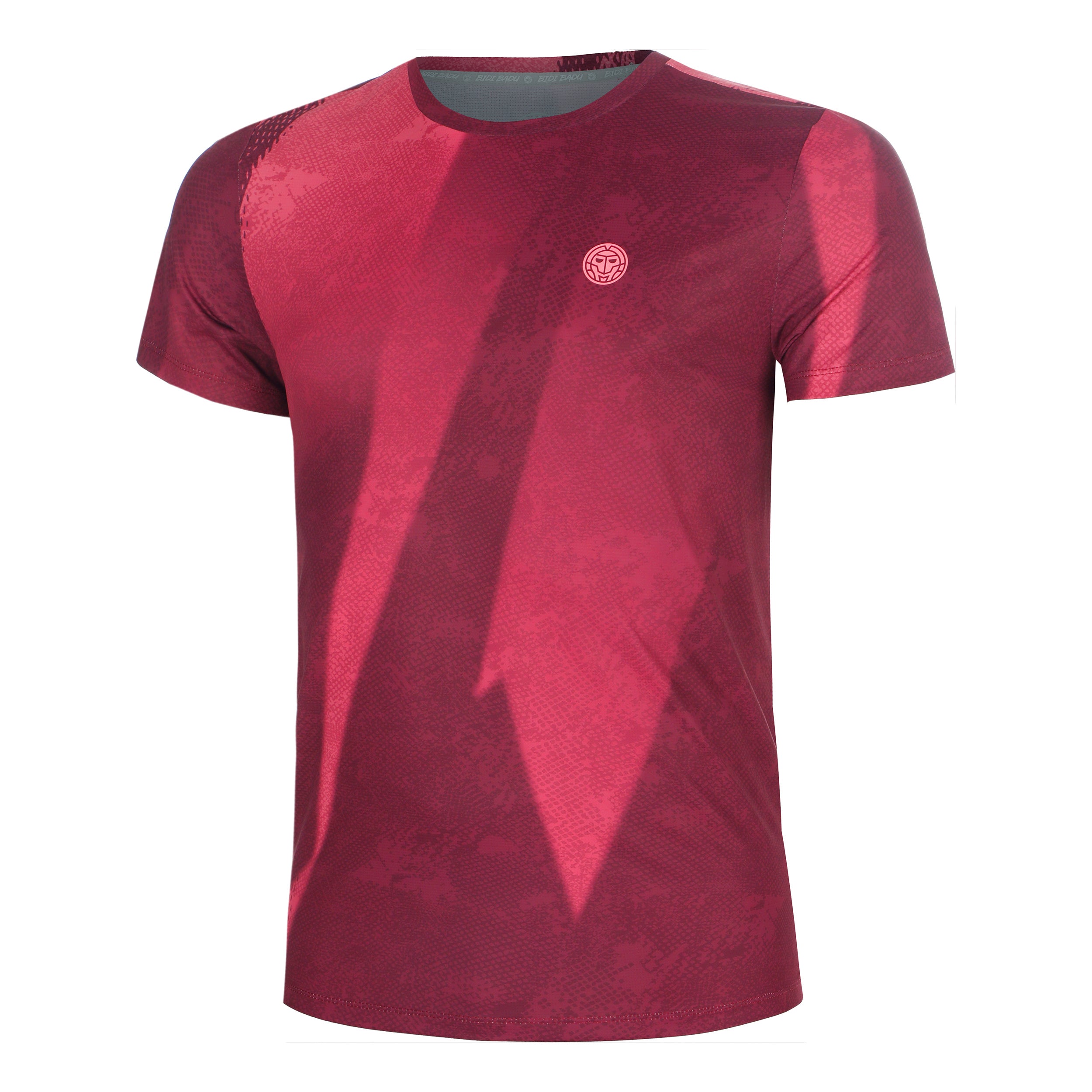 BIDI BADU Freeze Out Camiseta de manga corta Hombres - rojo oscuro, rosa