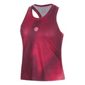 Freeze Out Racerback Printed  Camiseta de tirantes Mujeres - rojo oscuro, rosa