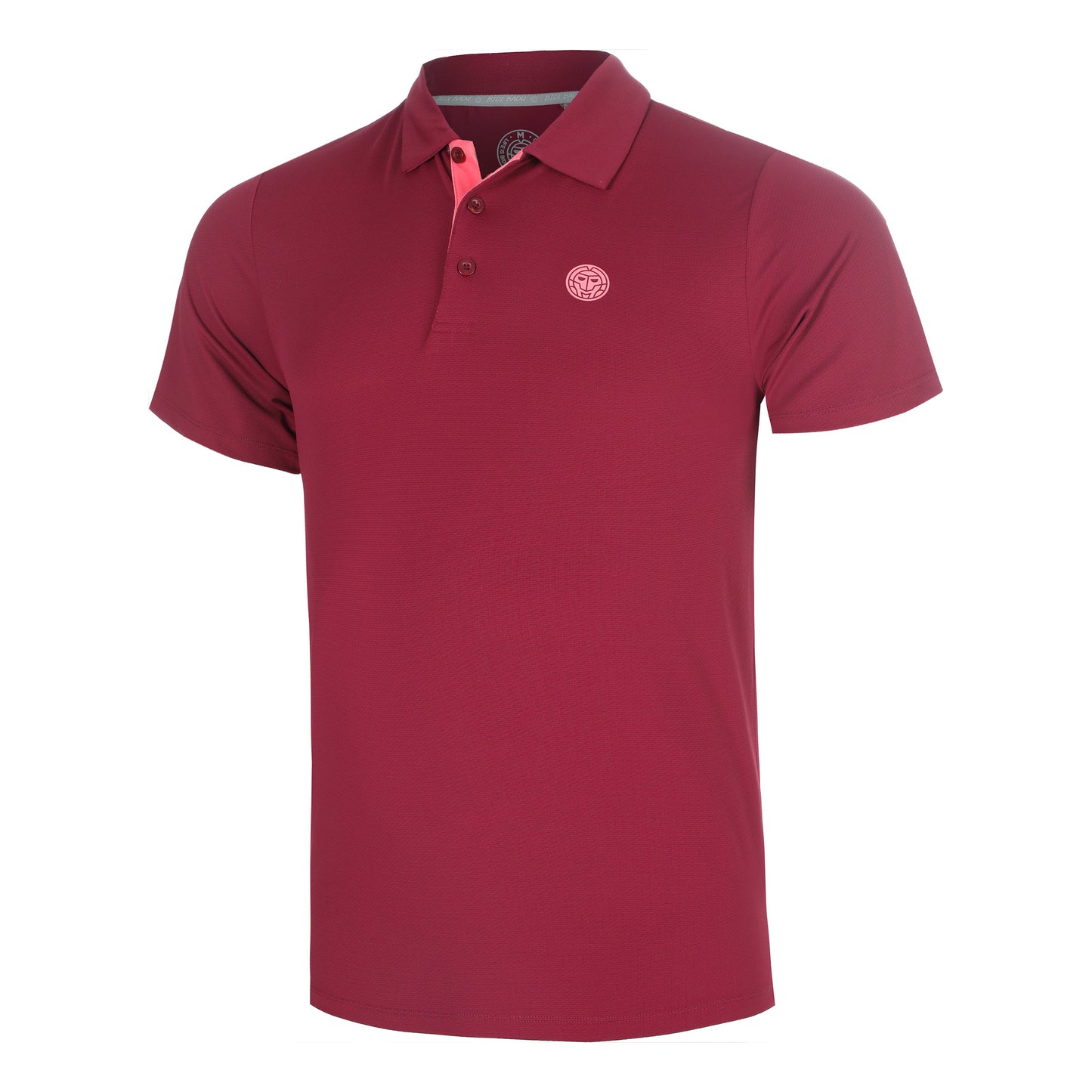 BIDI BADU Freeze Out  Polo Hombres - rojo oscuro